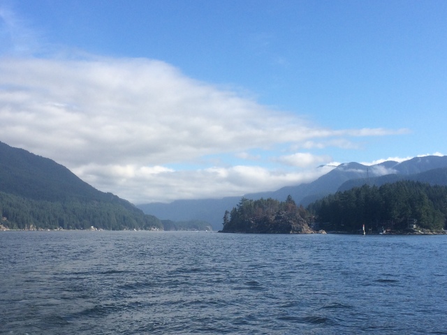 Leaving Indian Arm